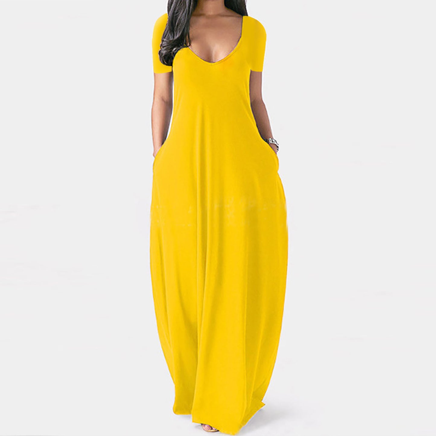 VelvaDream  Robe Longue Décolleté V