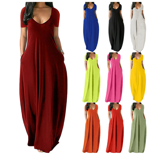 VelvaDream  Robe Longue Décolleté V