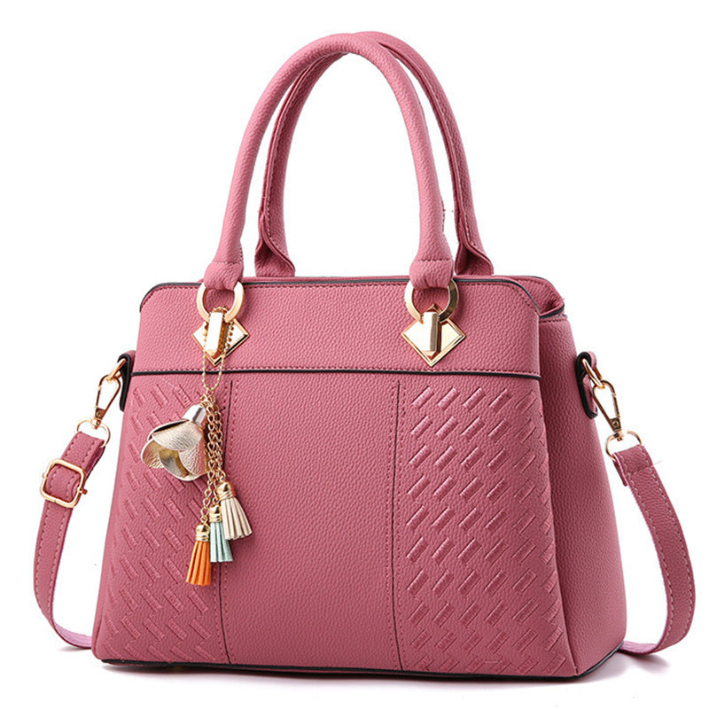 Sac À Main Bandoulière Grande Capacité Broderie Femme