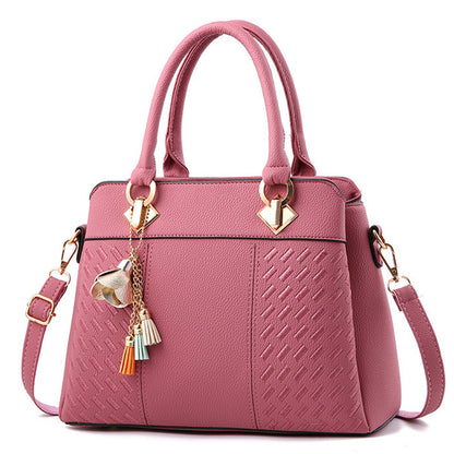 Sac À Main Bandoulière Grande Capacité Broderie Femme