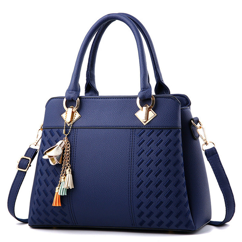 Sac À Main Bandoulière Grande Capacité Broderie Femme