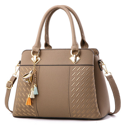 Sac À Main Bandoulière Grande Capacité Broderie Femme