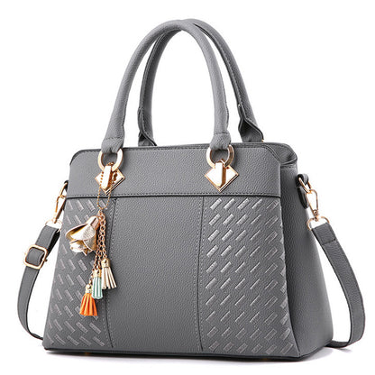 Sac À Main Bandoulière Grande Capacité Broderie Femme