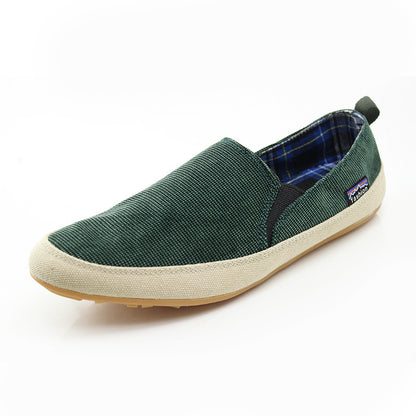 Men's canvas men's shoes breathable low-top casual shoes soft bottom light shoes