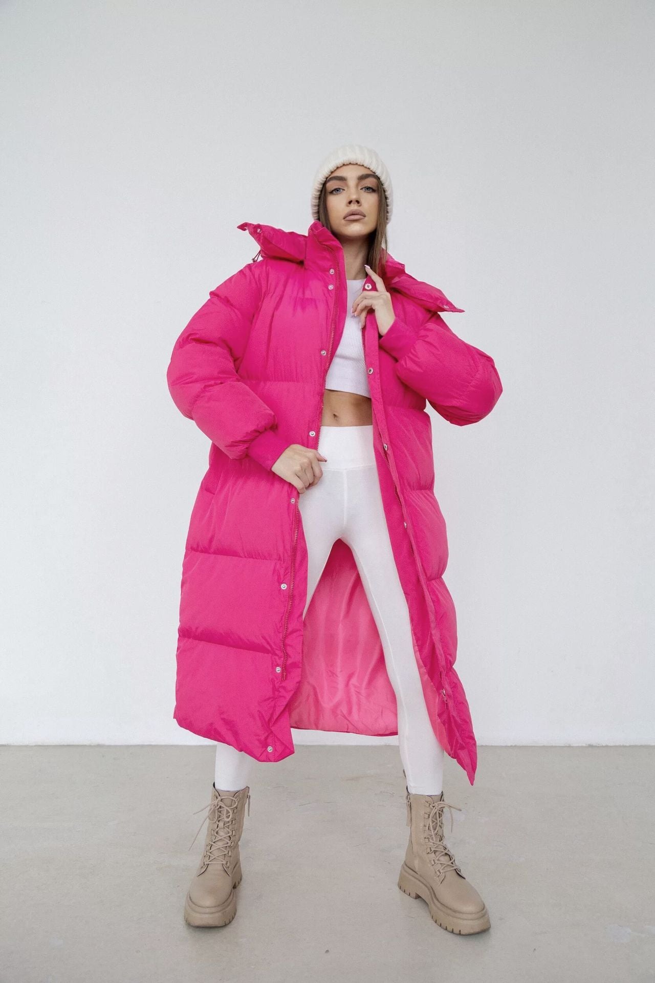 Sirama – Hoodie long ample d’automne et hiver 🍂🧥❄️
