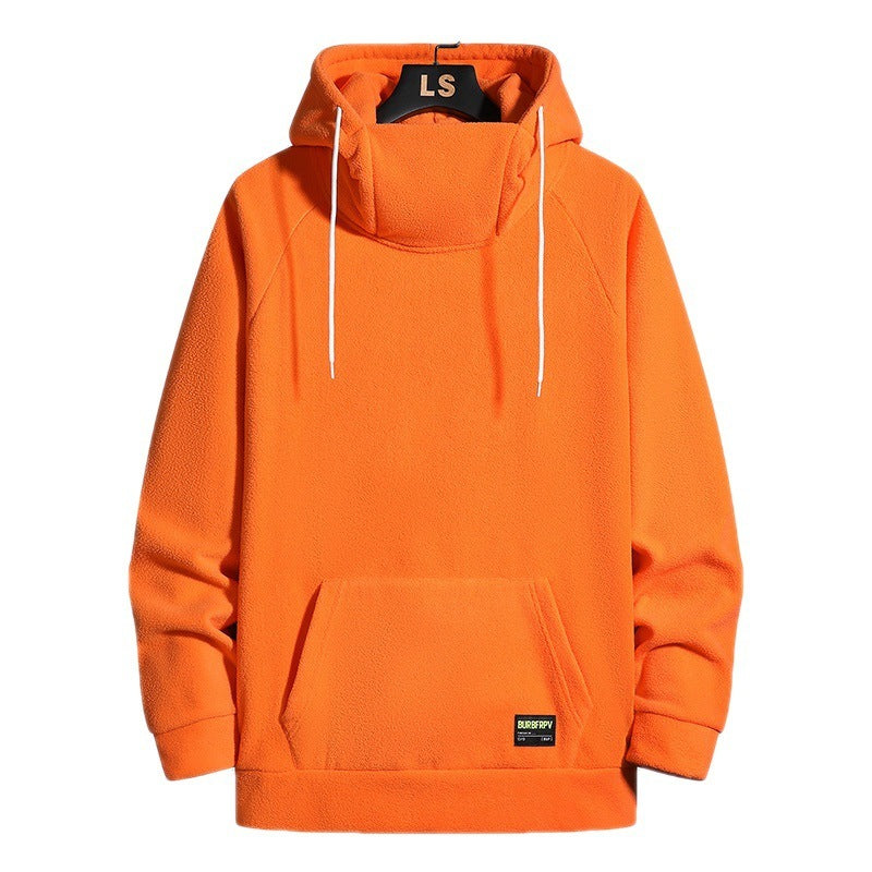 🧡 Samba – Hoodie polaire oversize automnal