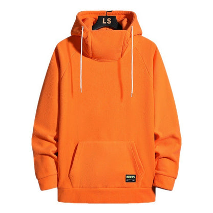 🧡 Samba – Hoodie polaire oversize automnal
