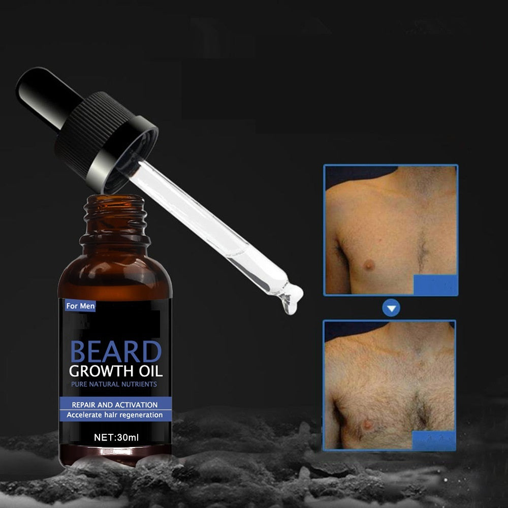 🧴 Men's Beard Oil 30ml – Care and Hydration