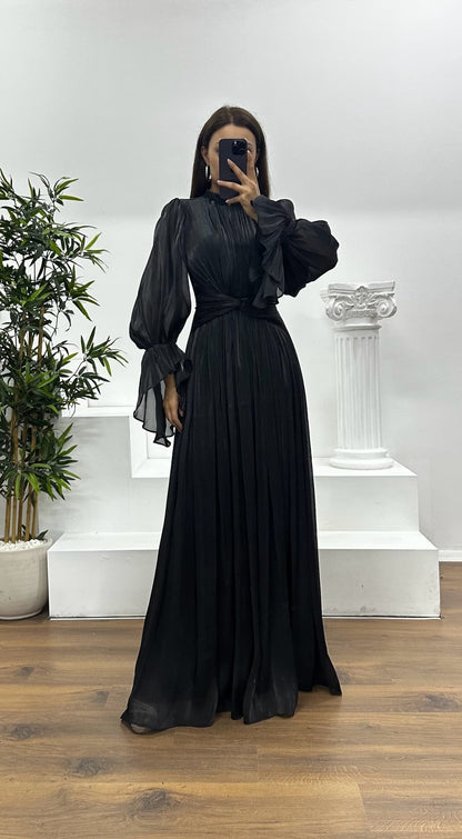 Robe Nayanka — Manches Bouffantes