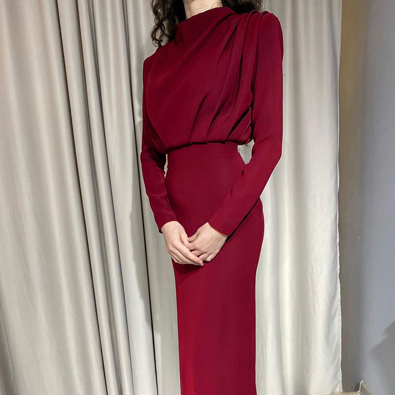 💖Naba – Robe féminine chic automne