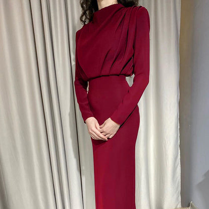 💖Naba – Robe féminine chic automne