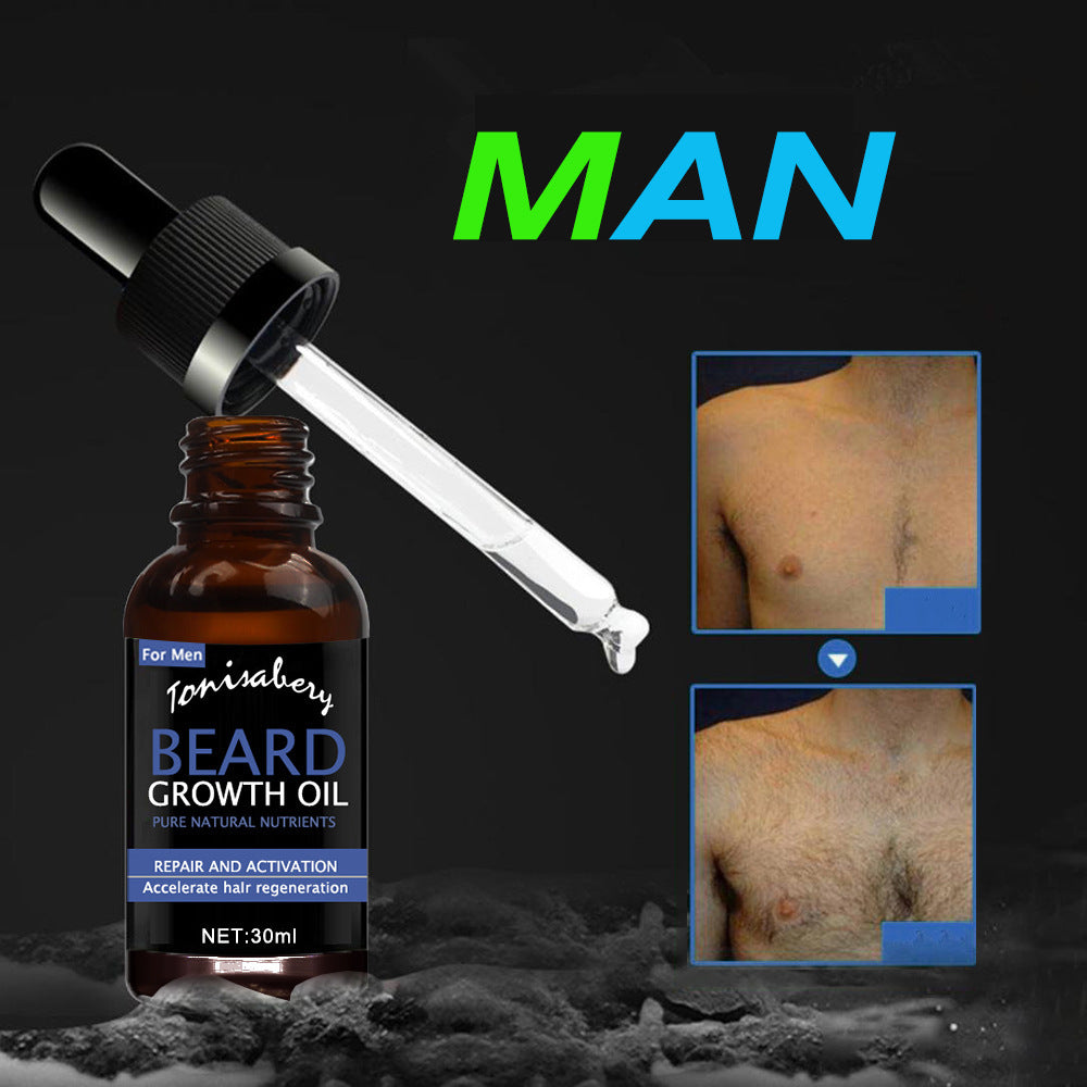 🧴 Men's Beard Oil 30ml – Care and Hydration