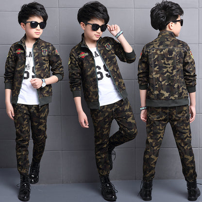 Ensemble Enfant Camouflage Militaire