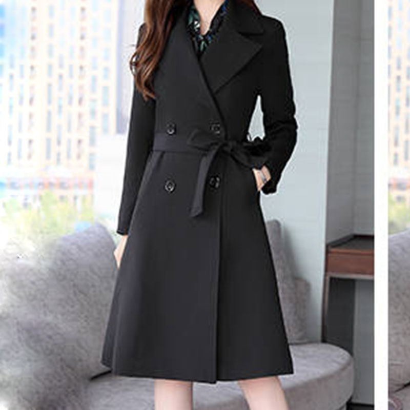 🌟 Laurana🌟 Trench Coat Slim et Robe Imprimée
