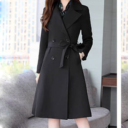 🌟 Laurana🌟 Trench Coat Slim et Robe Imprimée