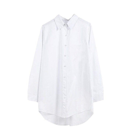 🌸 Salina Chemise Mi-Longue Blanche 🌸