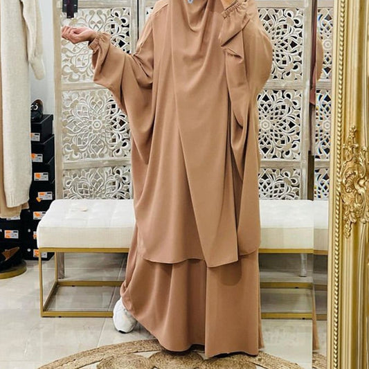 🌟 Amira Dress Set – Oriental Elegance