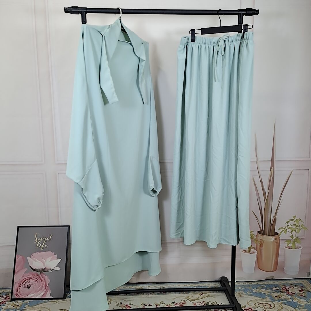 🌟 Amira Dress Set – Oriental Elegance