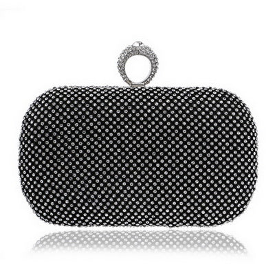 Sac De Soirée Strass Chaîne Femme