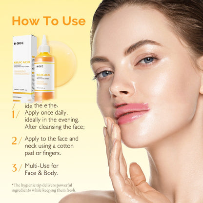 Lotion Tonique KOEC au Gingembre et Acide Kojique