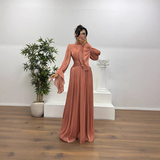 Robe Nayanka — Manches Bouffantes