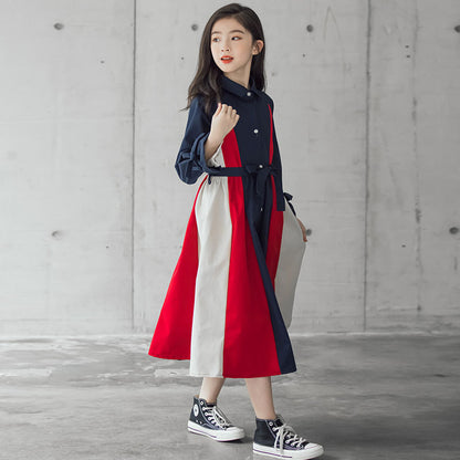 🎨 Robe Patchwork – Pour Grandes Filles