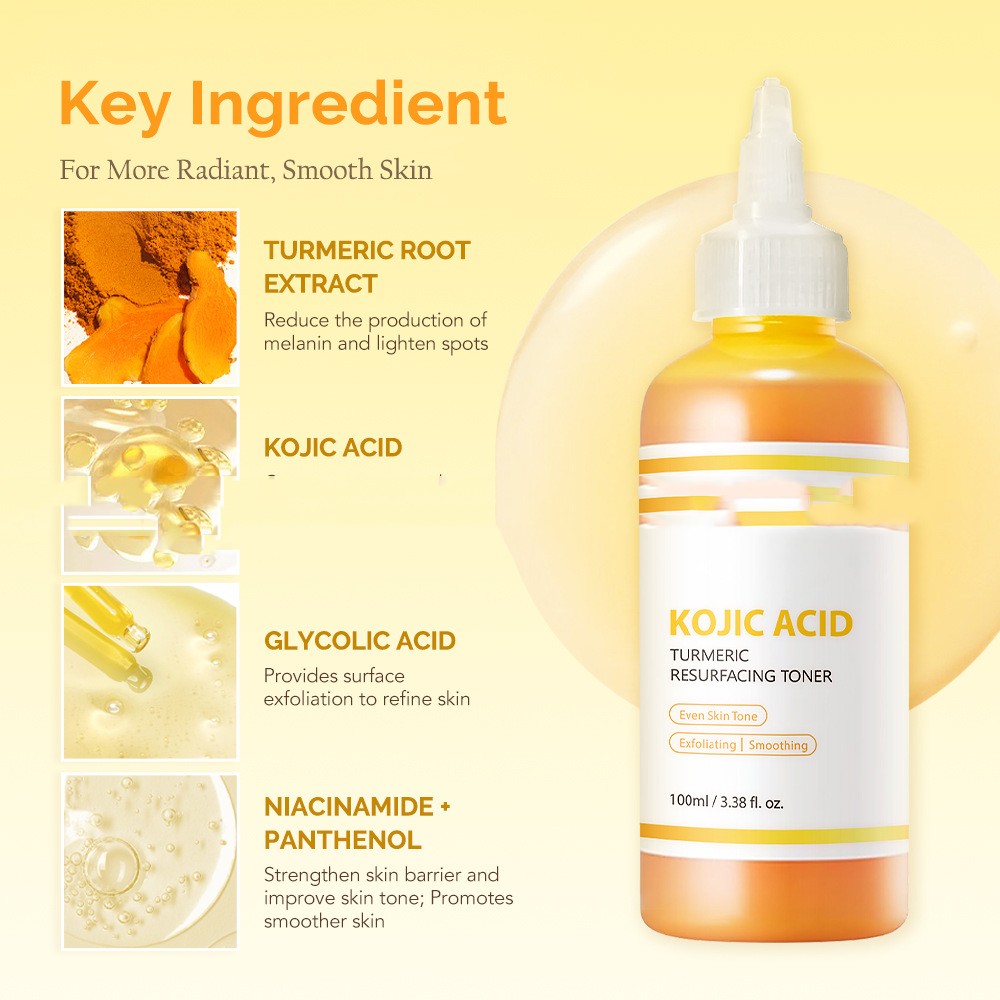 Lotion Tonique KOEC au Gingembre et Acide Kojique