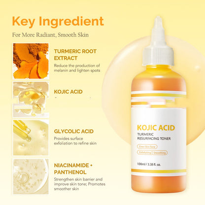 Lotion Tonique KOEC au Gingembre et Acide Kojique