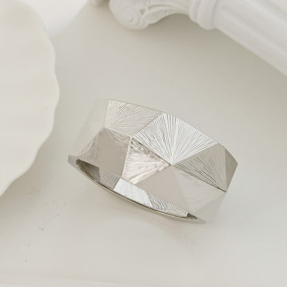 Raven Bracelet Ouvert Large Punk Luxe Léger