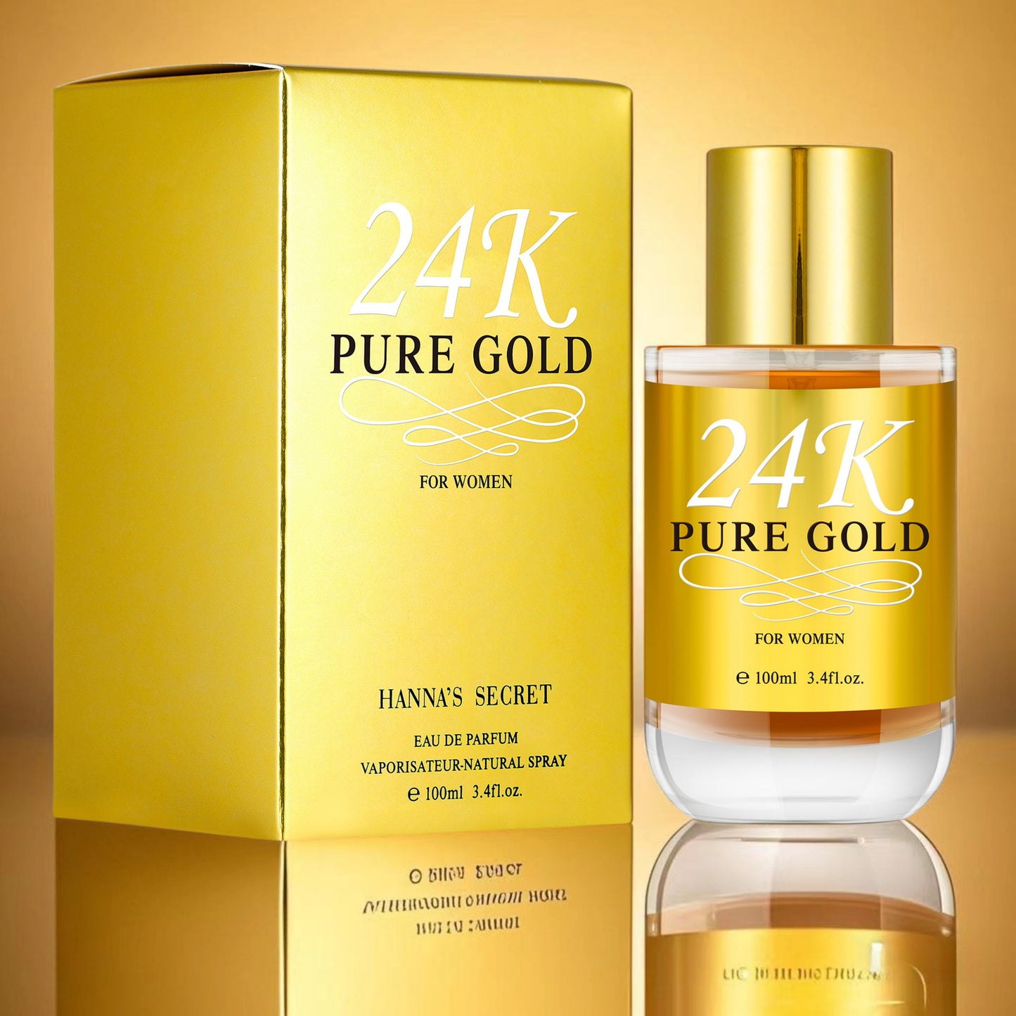 💰 24K Gold Millionaire Lasting Fragrance – Parfum Homme