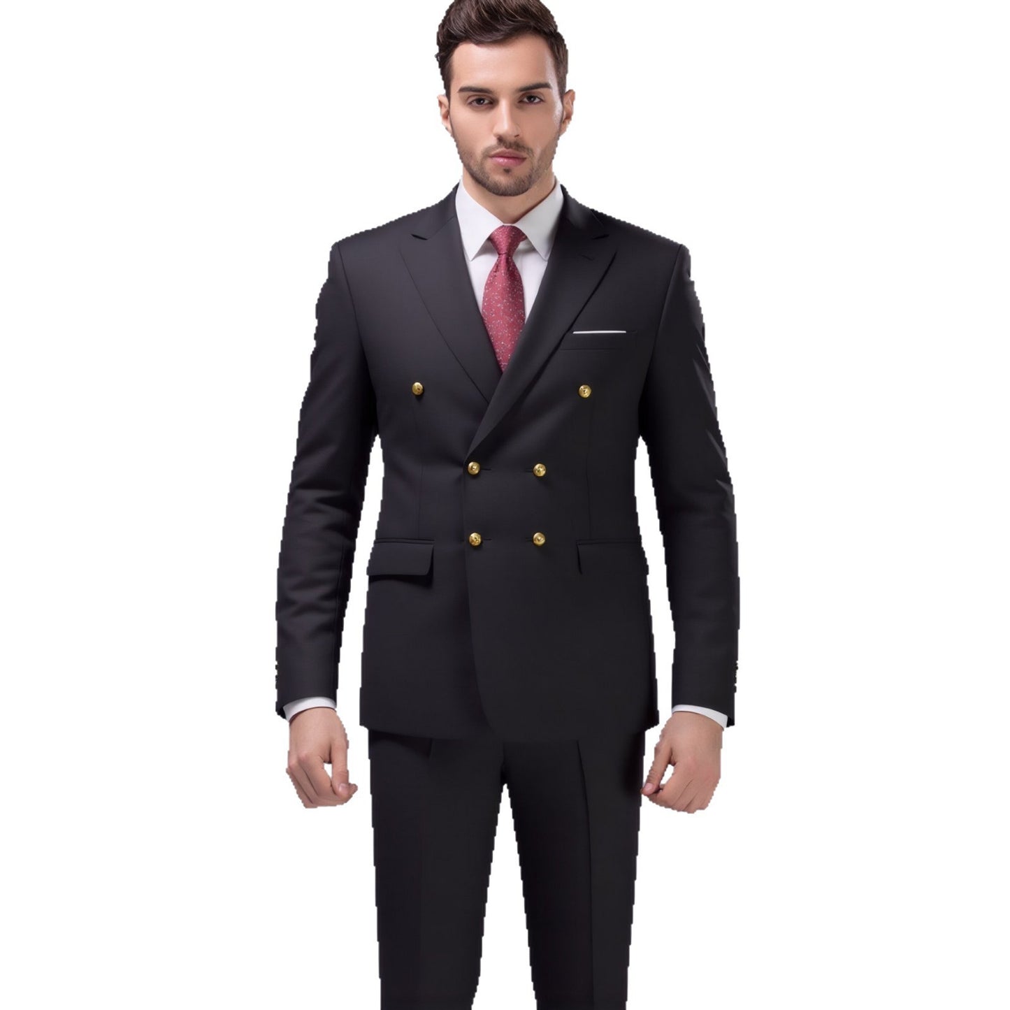 🖤 Bamara – Costume deux pièces élégant pour scène et soirée