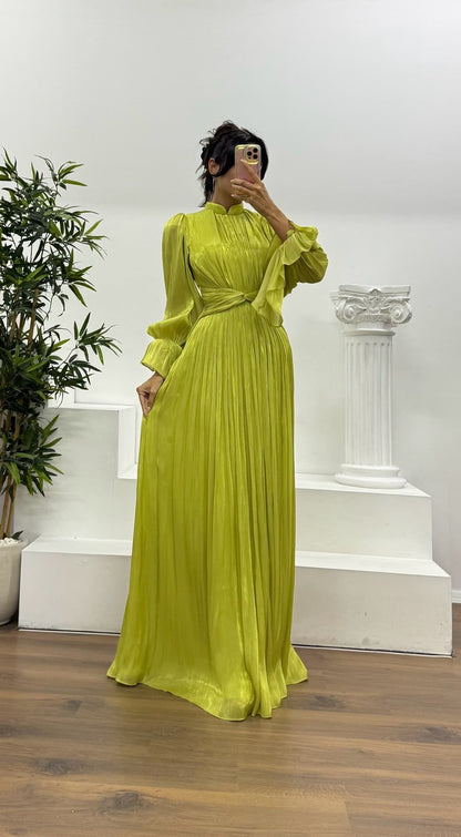 Robe Nayanka — Manches Bouffantes