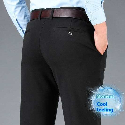 Eleganza – Pantalon Homme Casual Business Grande Taille