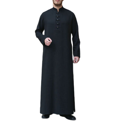 🖤 Robe Homme – Idris Noir
