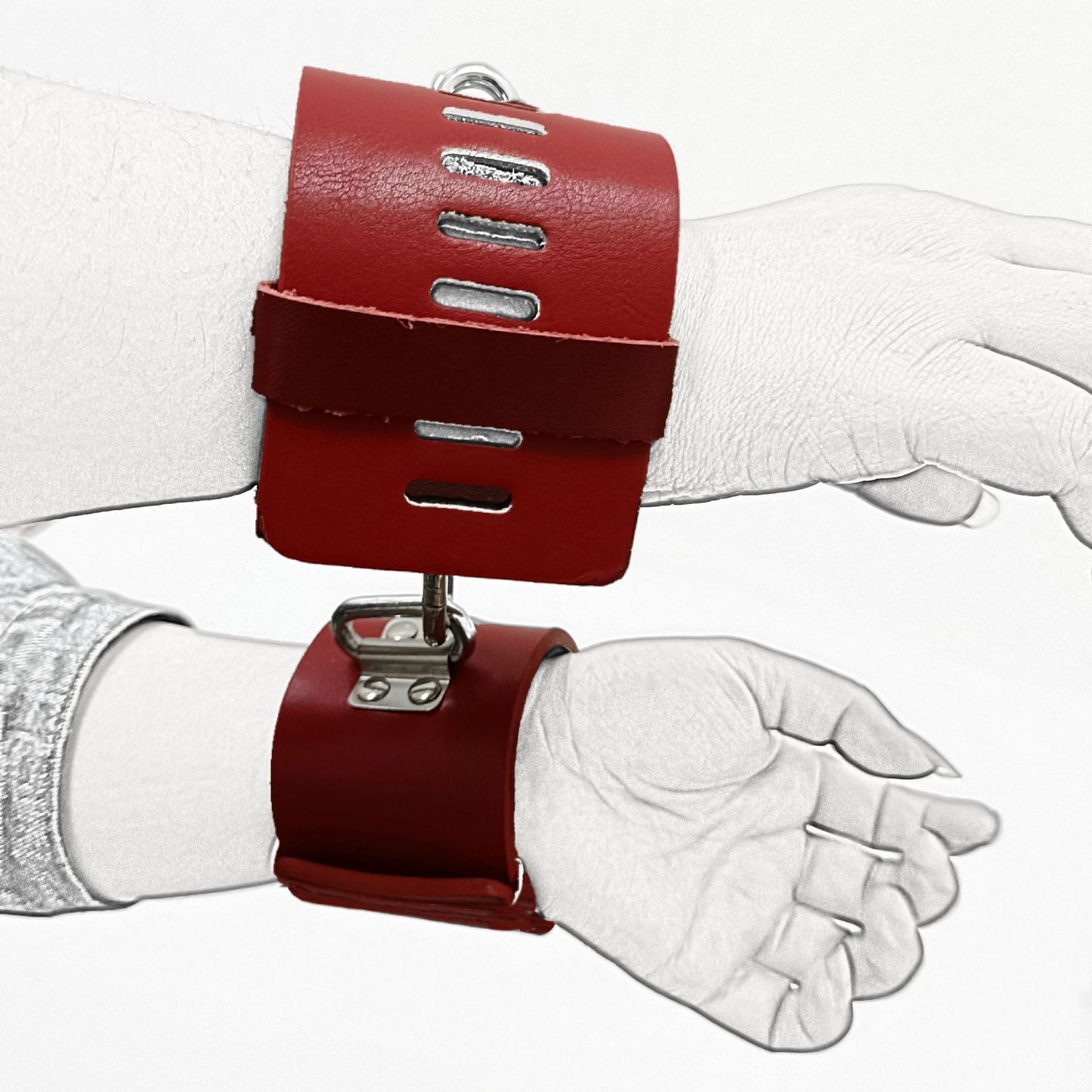 ⛓️ Menottes Boulko Ragal — Jouet de Liaison en Cuir et Métal