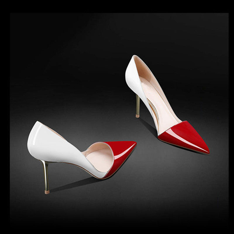 Escarpins Microfibre Bout Pointu Slip-on