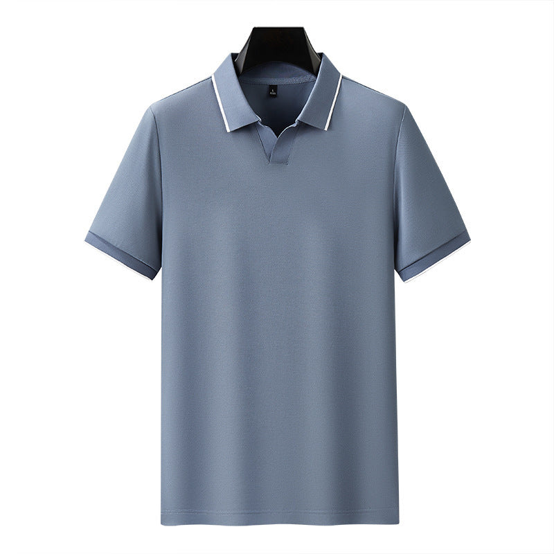 👕 SENKO – Polo Coton Perlé Élégance Décontractée ✨