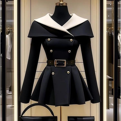 Nolika – Veste Taille Cintrée Automne Femme