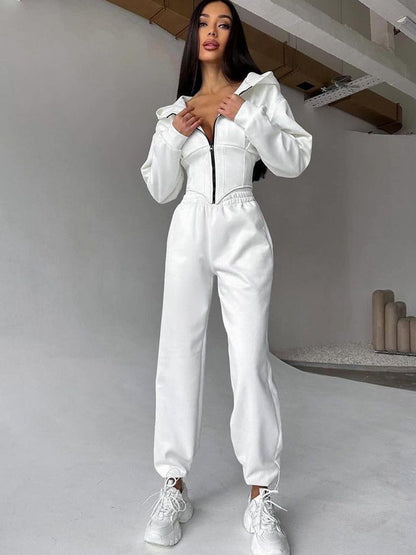 👟 Nayssa – Ensemble Streetwear à Capuche