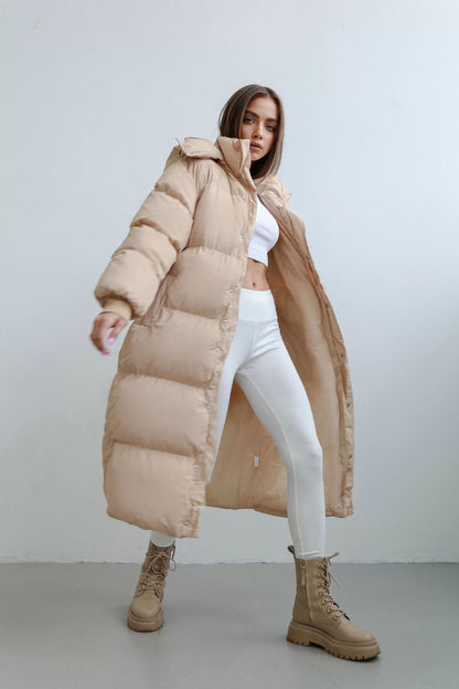 Sirama – Hoodie long ample d’automne et hiver 🍂🧥❄️