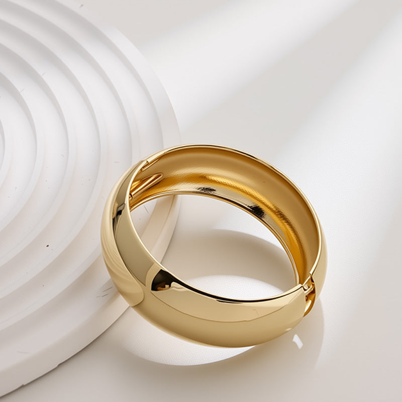 Raven Bracelet Ouvert Large Punk Luxe Léger