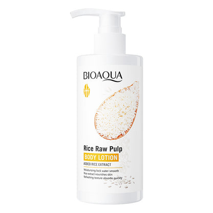 🌾 BIOAQUA – Lotion Hydratante et Nourrissante au Riz et masque capillaire