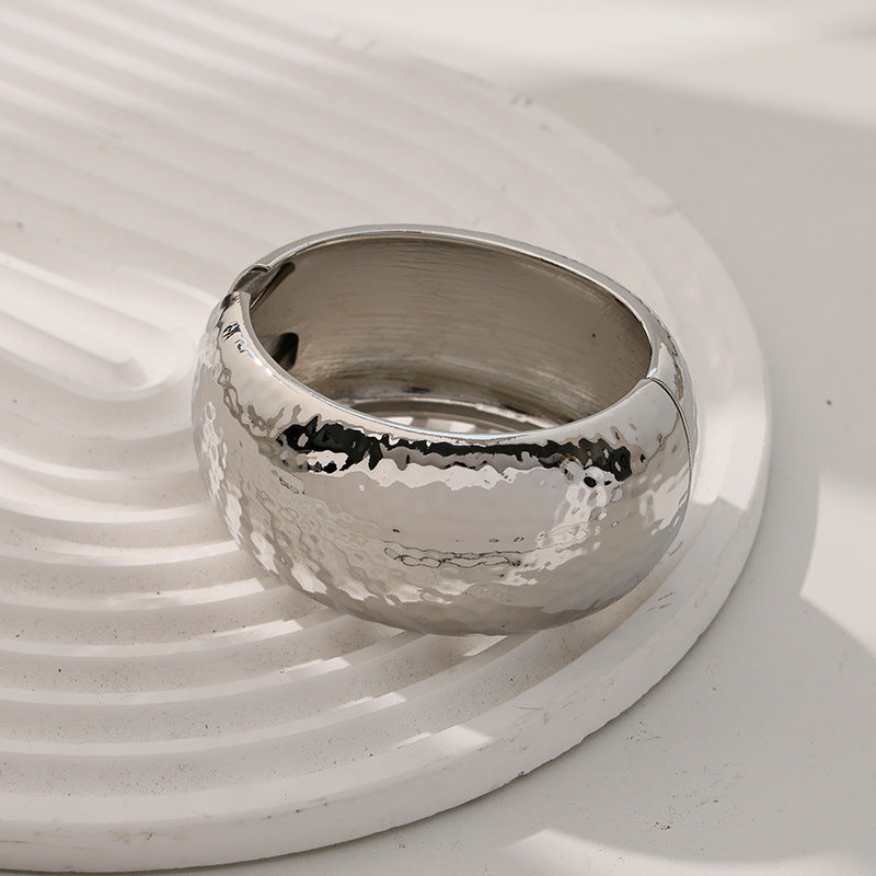 Raven Bracelet Ouvert Large Punk Luxe Léger