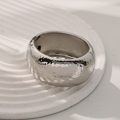 Raven Bracelet Ouvert Large Punk Luxe Léger