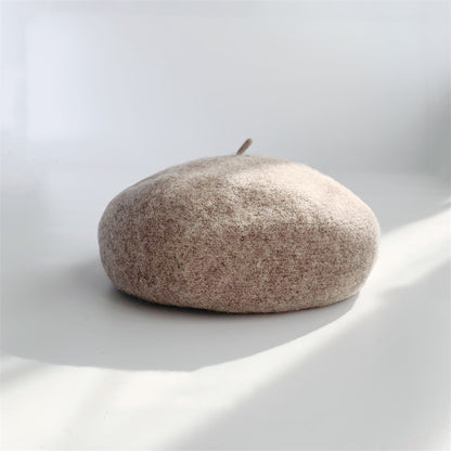 Women's Fashion Casual Warm Solid Color Hat