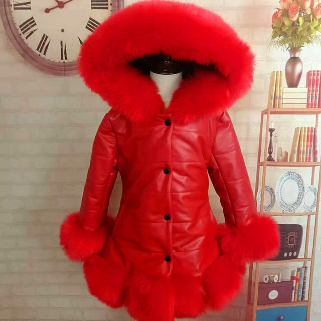 Yarima – Manteau d’Hiver Mi-long pour Filles