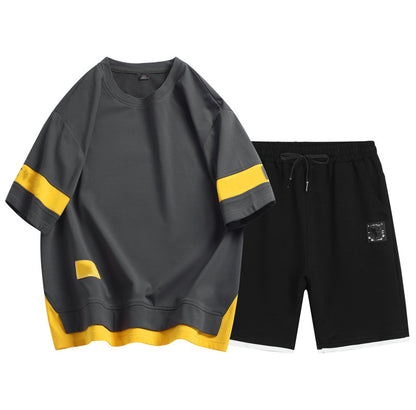 Ensemble T-shirt Short Gaufré Homme