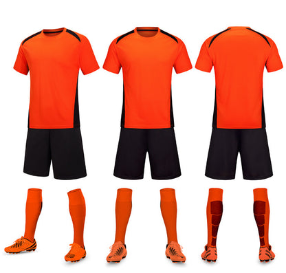 Adult and children football training suit