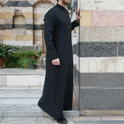 🖤 Robe Homme – Idris Noir