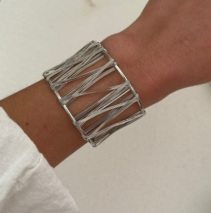 Phoenix Bracelet Alliage Forme C Finition Brossée
